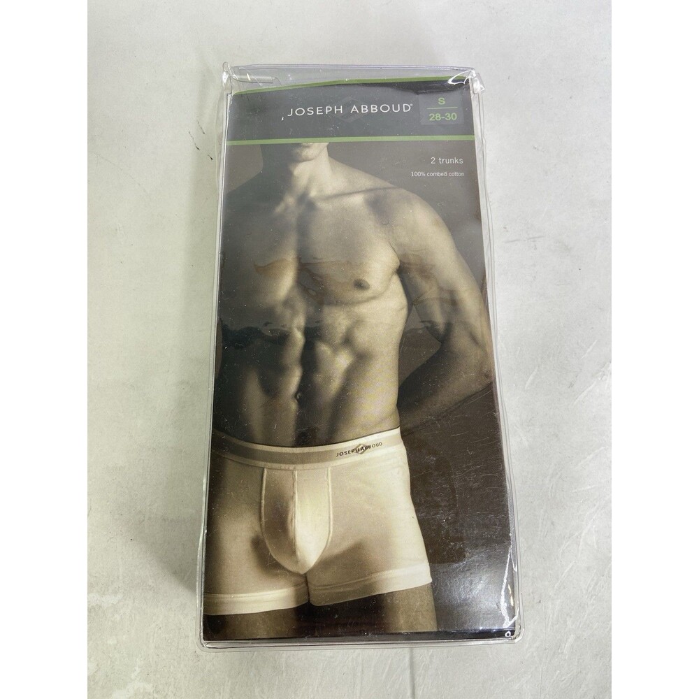 Joseph Abboud Trunks Boxer Briefs Gray 2 Pack Underwear Mens Size S